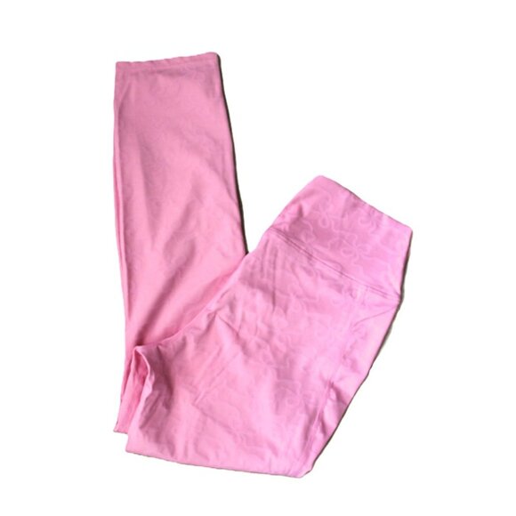 nwt LOVE SHACK FANCY Highland High Waisted Active Legging in Pink/Rose - Size L - Picture 6 of 10